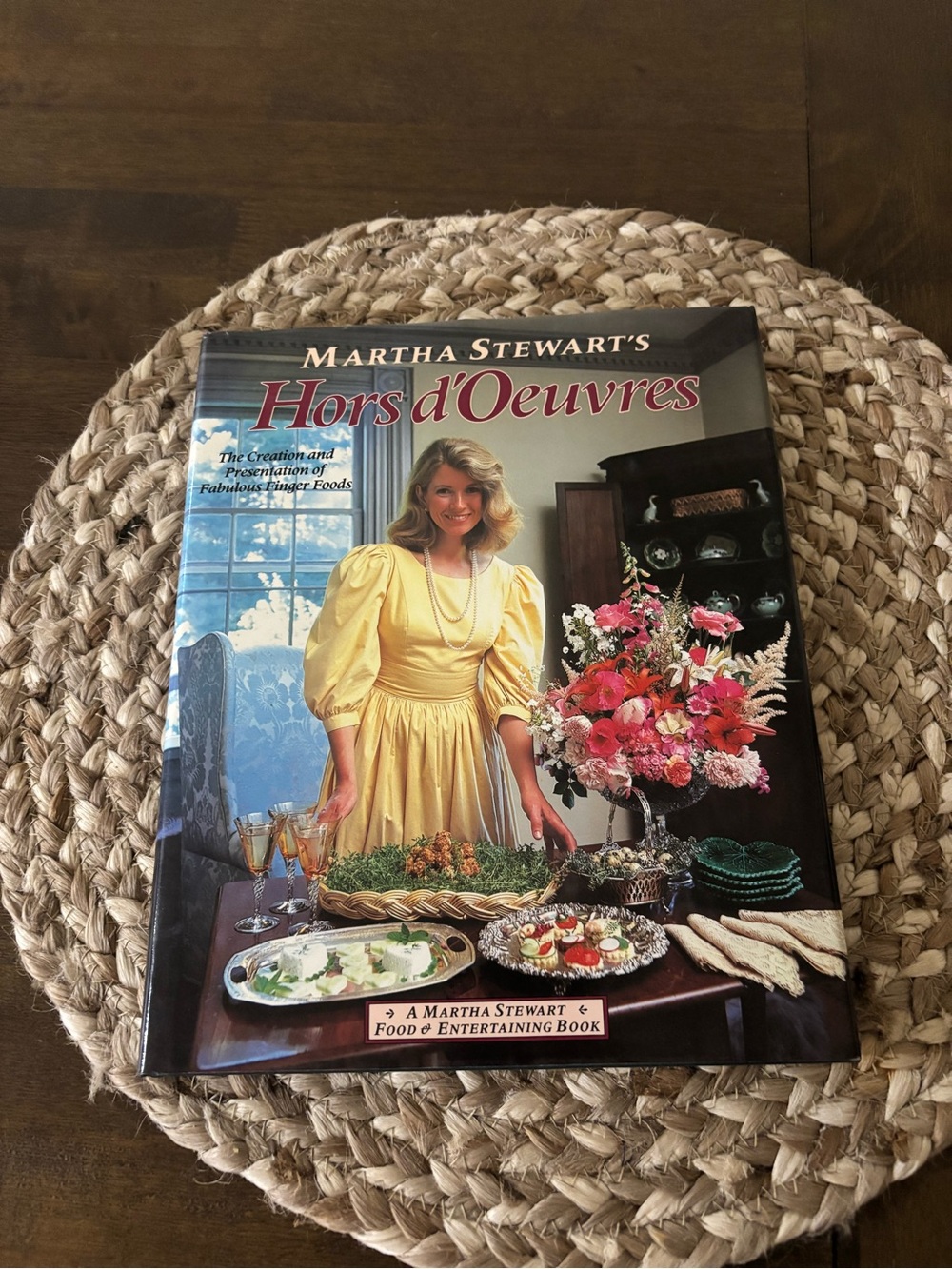 Martha Stewart Hors d'Oeuvres Hardcover Cookbook - First Edition